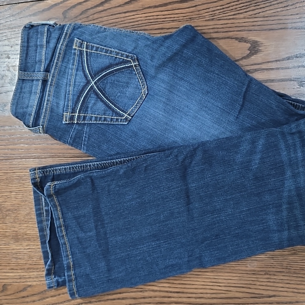 Ariat Dark Blue Women's Boot Cut Jeans - Picture 2 of 3